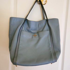 Pour La Victoire trapeze style leather bag